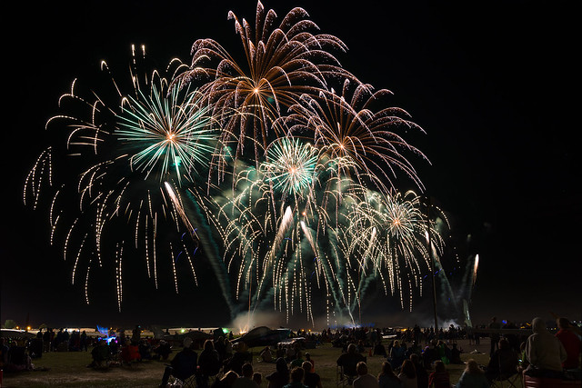 Fireworks, Airshow, Aircraft, EAA