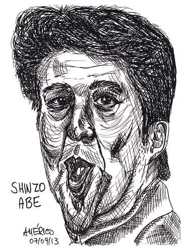 (60) Shinzo Abe, Prime Minister of Japan by americoneves