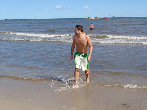 Nick (James Bond Style) on Sopot beach