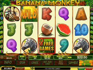 free Banana Monkey free spins feature