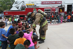 2013 Thompson Elementary Celebrates Fire Prevention Week by C-FB ISD