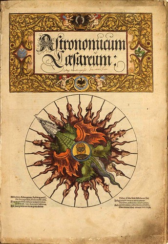 001-Pagina del titulo-Astronomicum Caesareum-1540- Petrus Apianus -Staatsblibliothek Bamberg