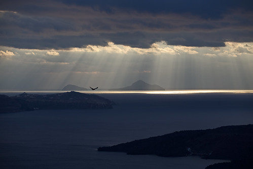 The sun struggles to break through - Santorini, Greece - BK2W0297-December 13, 2013 - EXPLORED # 77