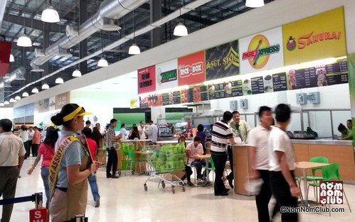 Food Stalls in SM Hypermarket