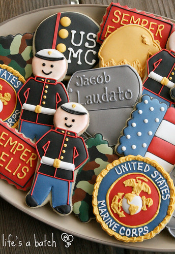 Marines Cookie Assortment.