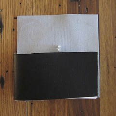 Iron Craft '14 Challenge 1 - No Sew "Leather" Card Wallet