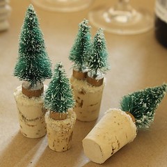 Snowy Tree Wine Stoppers