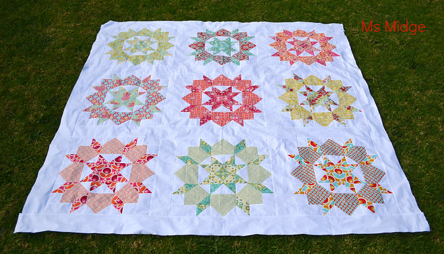 Finished Swoon Quilt Top