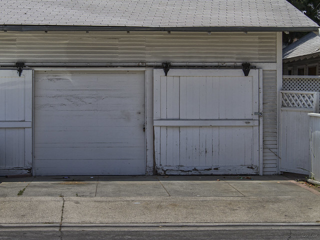 Garage sliding doors