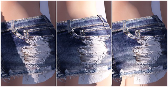 monso - my studded shorts; materials!