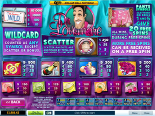 free Dr Lovemore free spins feature