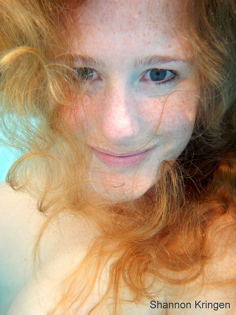 Goddess Kring Underwater Bahamas
