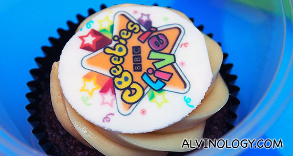 CBeebies cupcake!