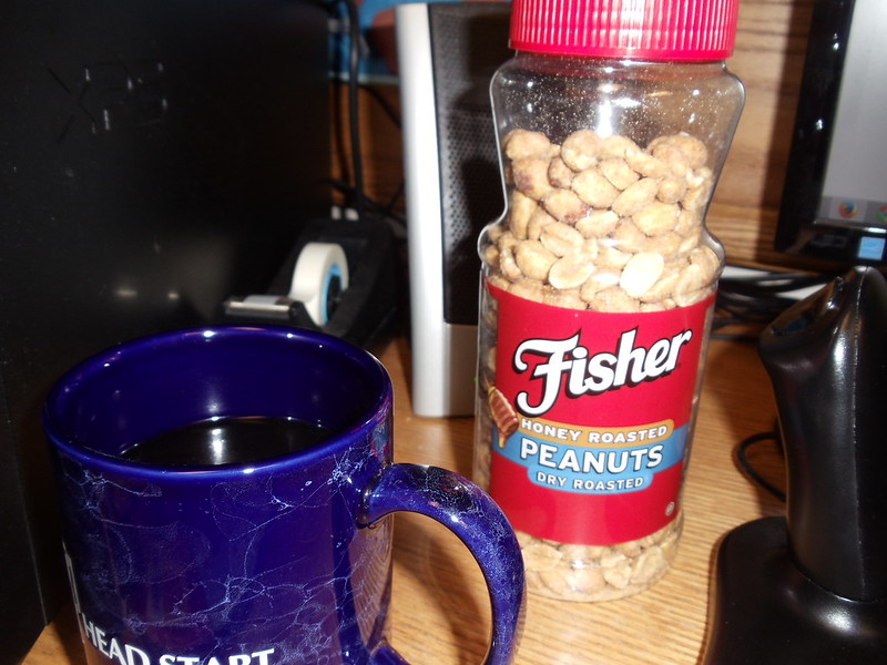 Coffee and peanuts