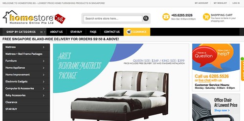 homestore online furniture store