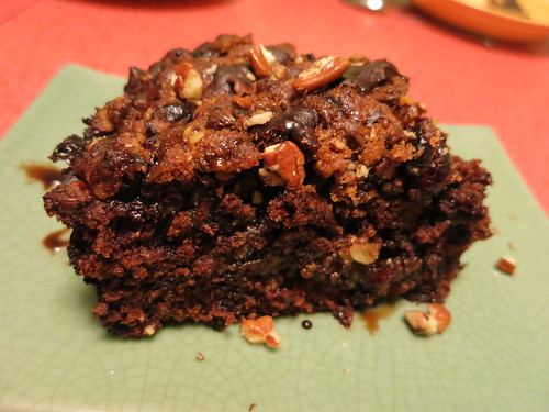 Chocolate Pecan Cranberry Coffee Cake - from Fran Costigans - Vegan Chocolate - Coming Soon (October 2013)