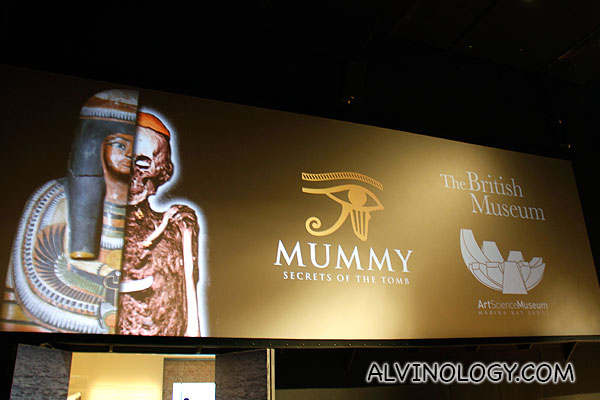 Mummy: Secret of the Tomb at ArtScience Museum