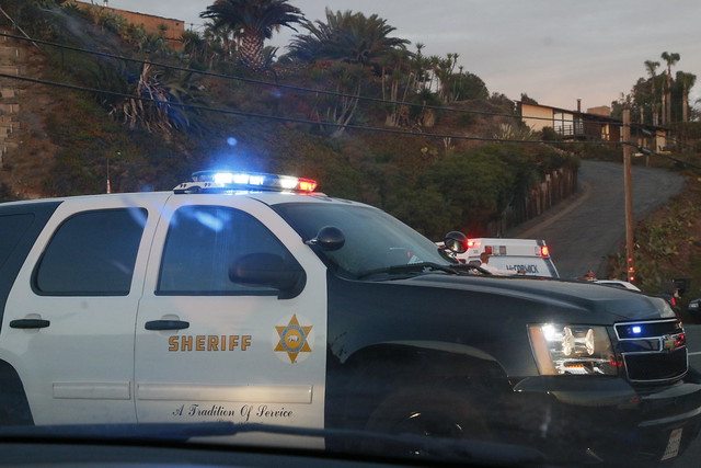 Sheriff near Malibu California