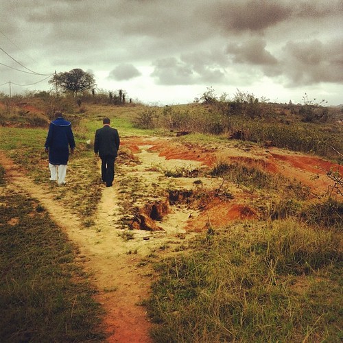 Blessed is the man who walks with a Godly companion. #brothersinchrist #walkinginthelightofgod #swaziland #maliyaduma #swazilandtripnovember2012 #siyahamba