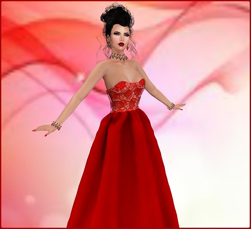 [AMARELO MANGA] - Dress Natasha [Red] by Orelana resident