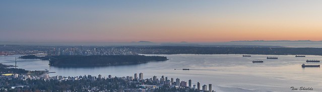 Panorama of the City of Vancouver