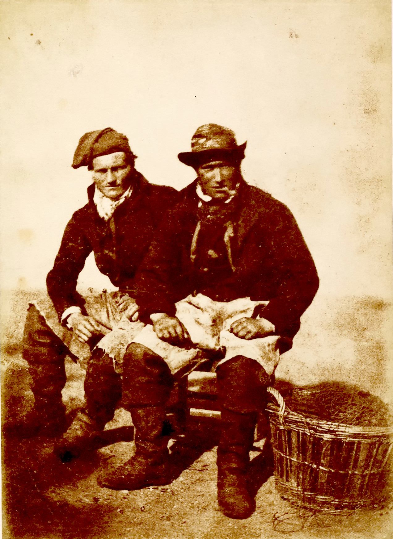 David Young and Unknown Man, Newhaven