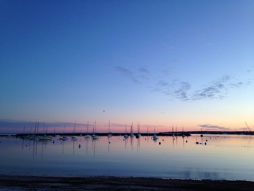 Sunrise on Vineyard Haven Harbor