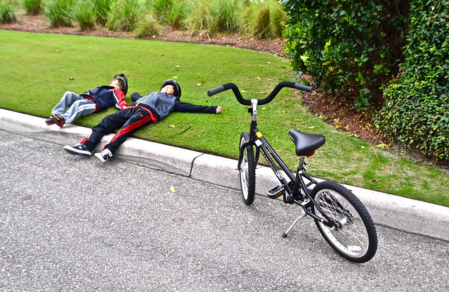 Bike Rentals break time at The Breakers Hotel, Palm Beach, Florida