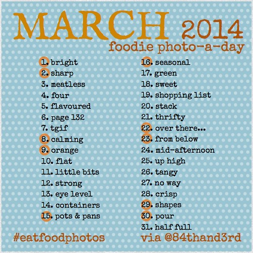 #eatfoodphotos March Food Photo-a-Day