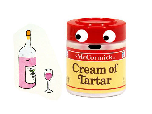 Cream of tartar is from wine!