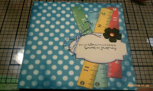 Day 2 by Kay-Tee ... Card from scraps