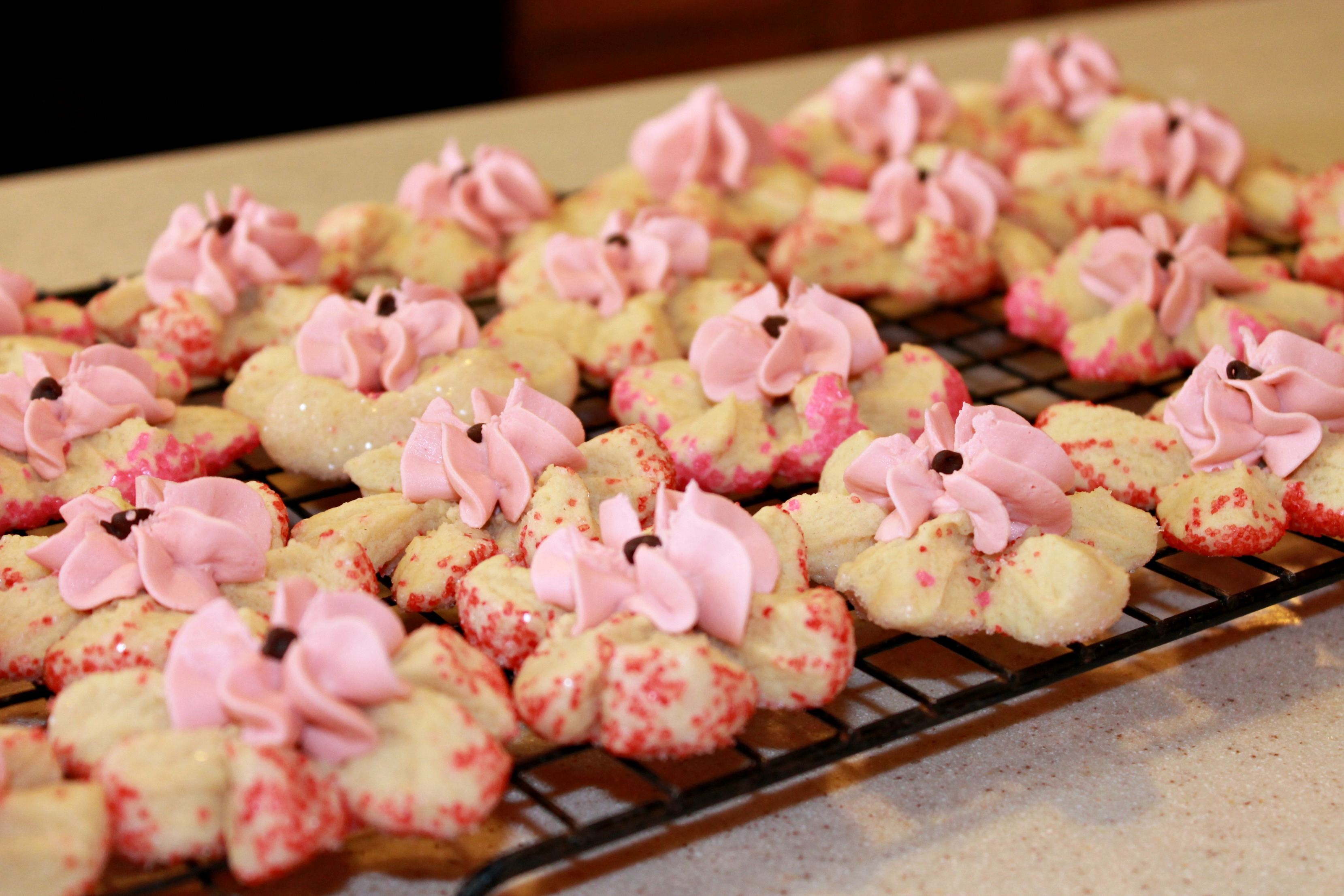 Petal Cookies - Finished