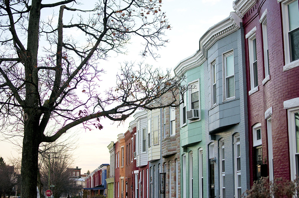 Colorful Row Homes - 9/365