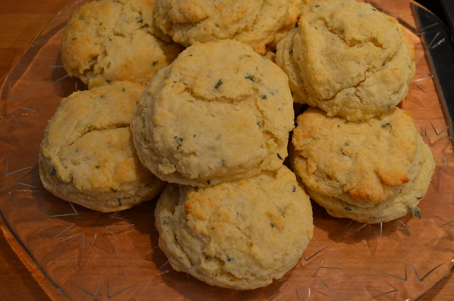Christmas in January herb biscuits