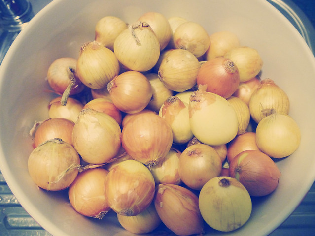 How to make grandma’s pickled onions #1