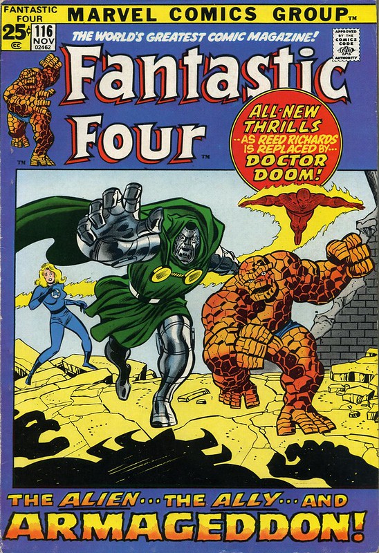 Fantastic Four 116 cover by John Buscema