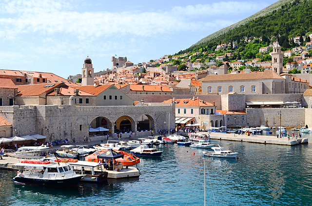Harbour, Dubrovnik Old Town, Croatia
