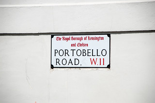 Portobello Road à Notting Hill