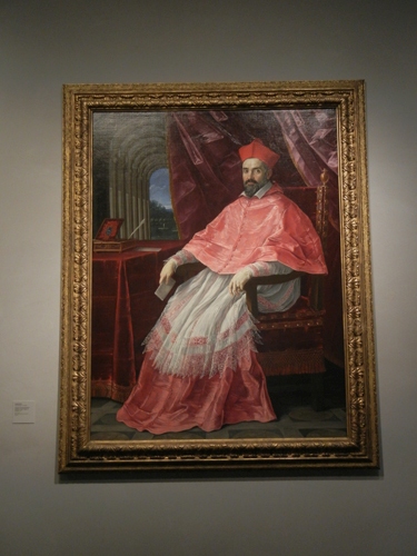 DSCN8011 _ Portrait of Cardinal Roberto Ubaldino, Papal Legate to Bologna, 1627, Guido Reni (1575-1642), LACMA