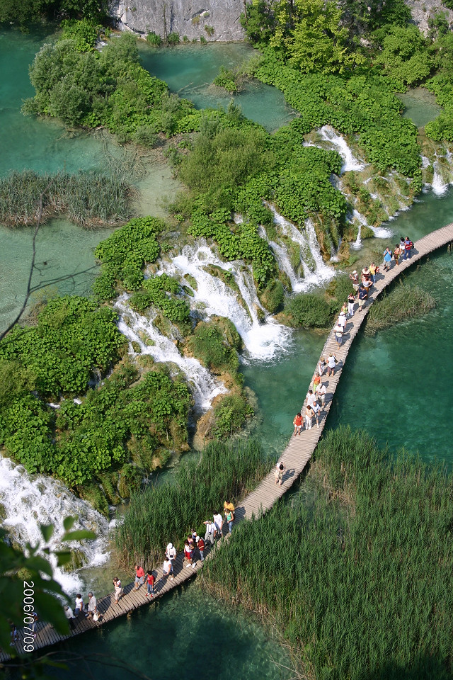 Croatia．2006 (二．下) 天堂的顏色．十六湖