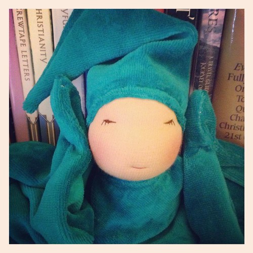 Teal Sleepyhead Blanket Doll