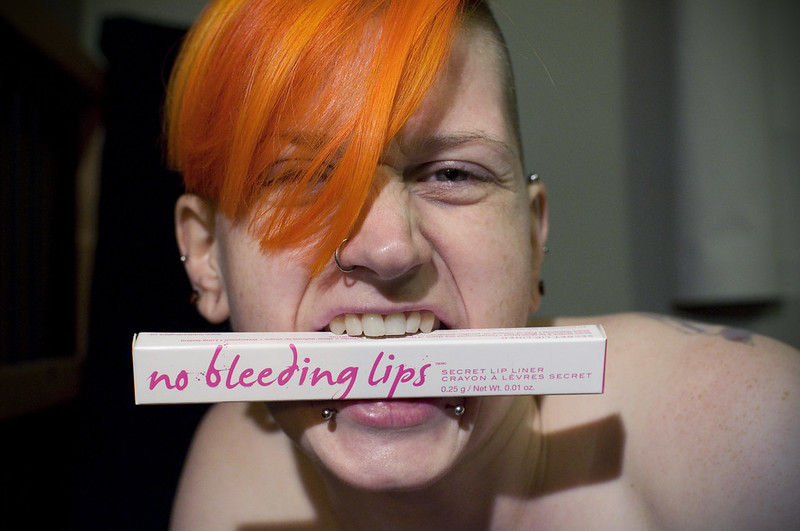 no bleeding lips