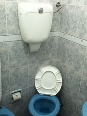old toilets in Montevideo (Uruguay)
