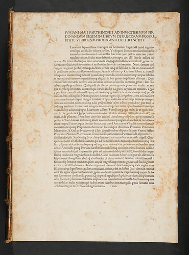 Title incipit in Maius, Junianus: De priscorum proprietate verborum