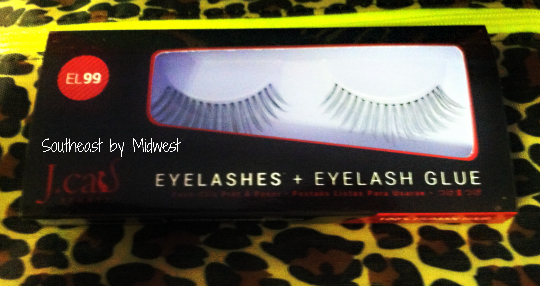 J. Cat Eyelashes in EL99 from June Ipsy Reveal on Southeast by Midwest