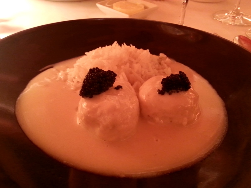 Les Quenelles de Brochet "Lyonnaise" au Caviar