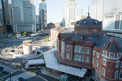 Tokyo Station from KITTE