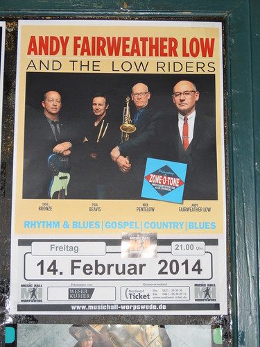 Andy Fairweather Low & The Low Riders at the Music Hall Worpswede, 14.02.2014 by inesmusicpics
