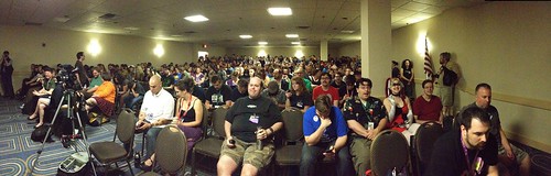 Good gravy, there are a lot of you at PowerPoint Karaoke! #cvg2013