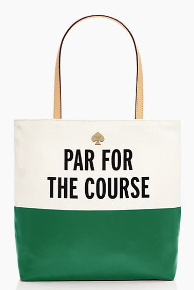 par for the course